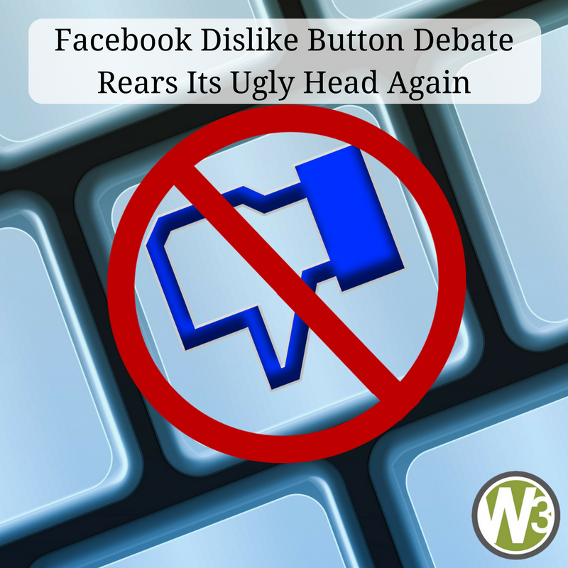 Facebook Dislike Button Debate Rears Its Ugly Head Again - Web and Beyond