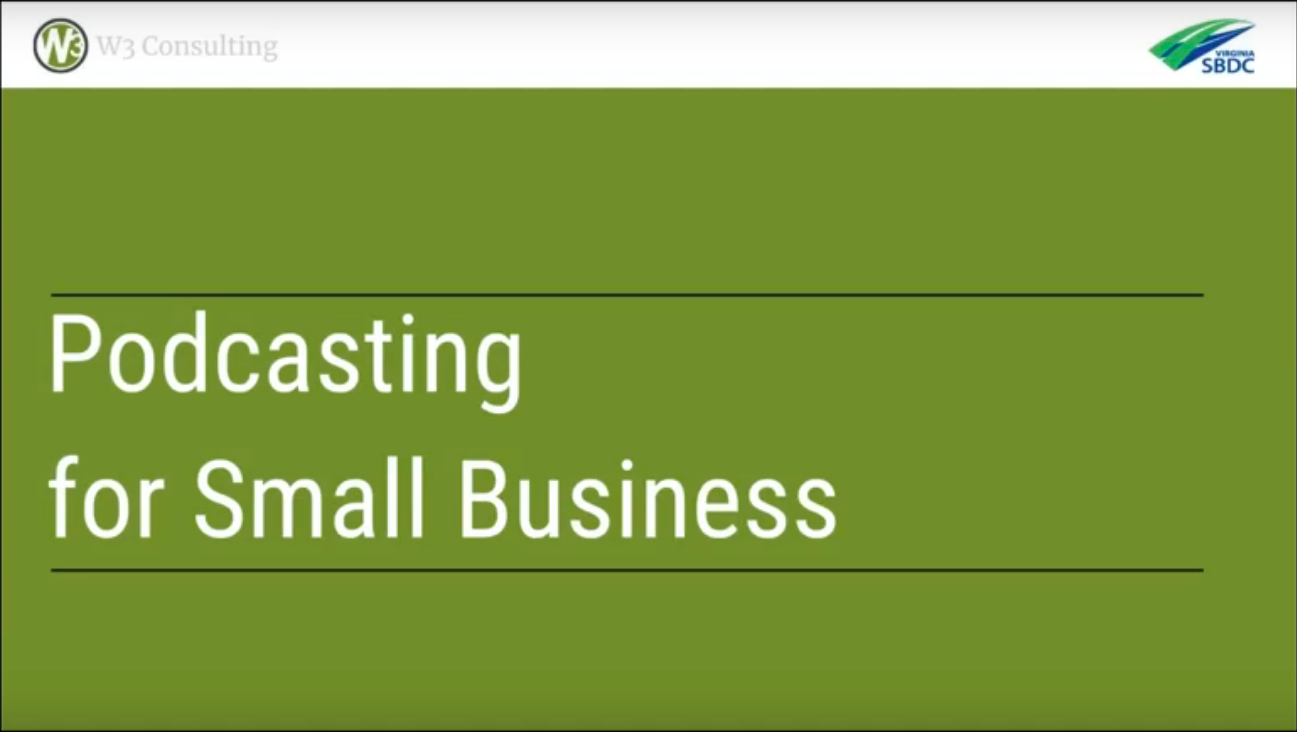 Podcasting for Small Business | Google and Beyond Webinar Archive